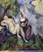 Paul Cezanne, Bath woman who